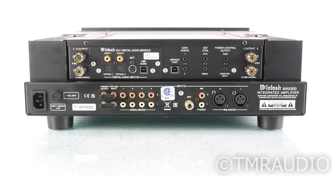 McIntosh MA5300 Stereo Integrated Amplifier; MA-5300; Remote; USB