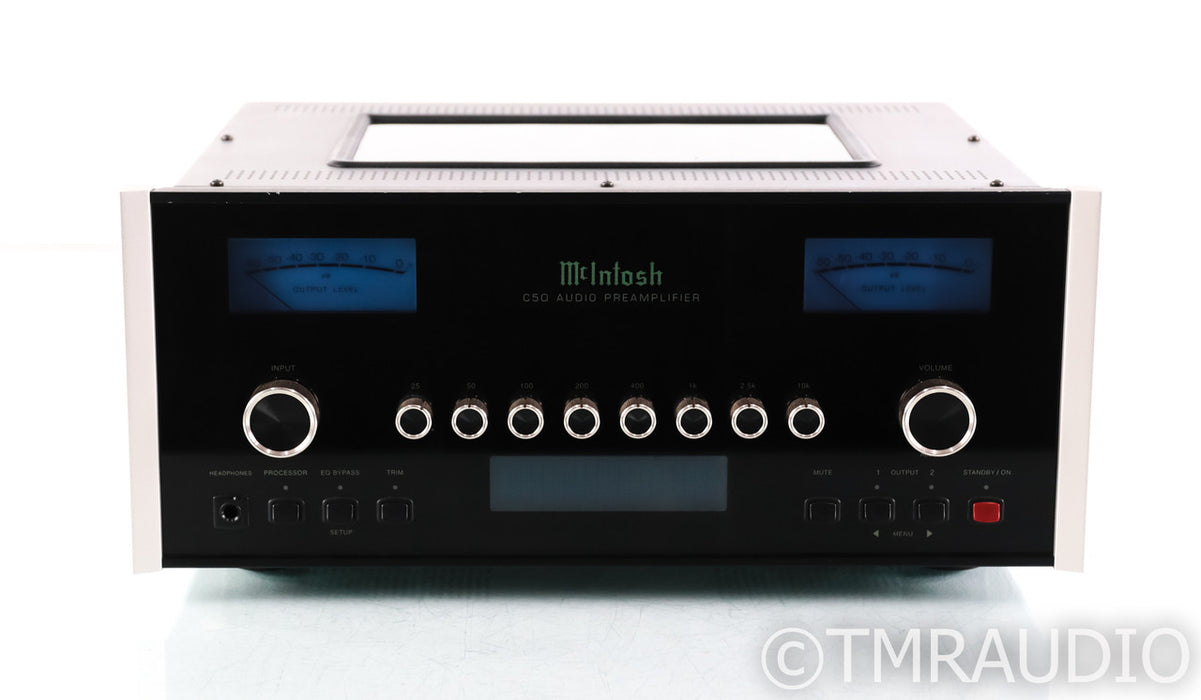McIntosh C50 Stereo Preamplifier; C-50; USB (No Remote)