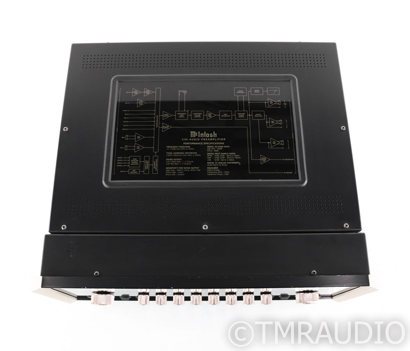 McIntosh C50 Stereo Preamplifier; C-50; USB (No Remote)