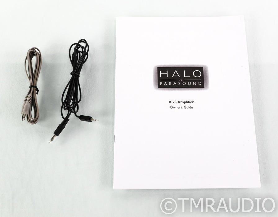 Parasound Halo A 23 Stereo Power Amplifier; Black