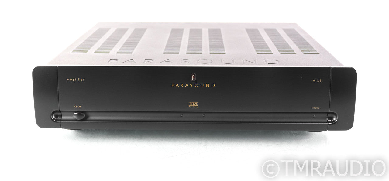 Parasound Halo A 23 Stereo Power Amplifier; A23; Black