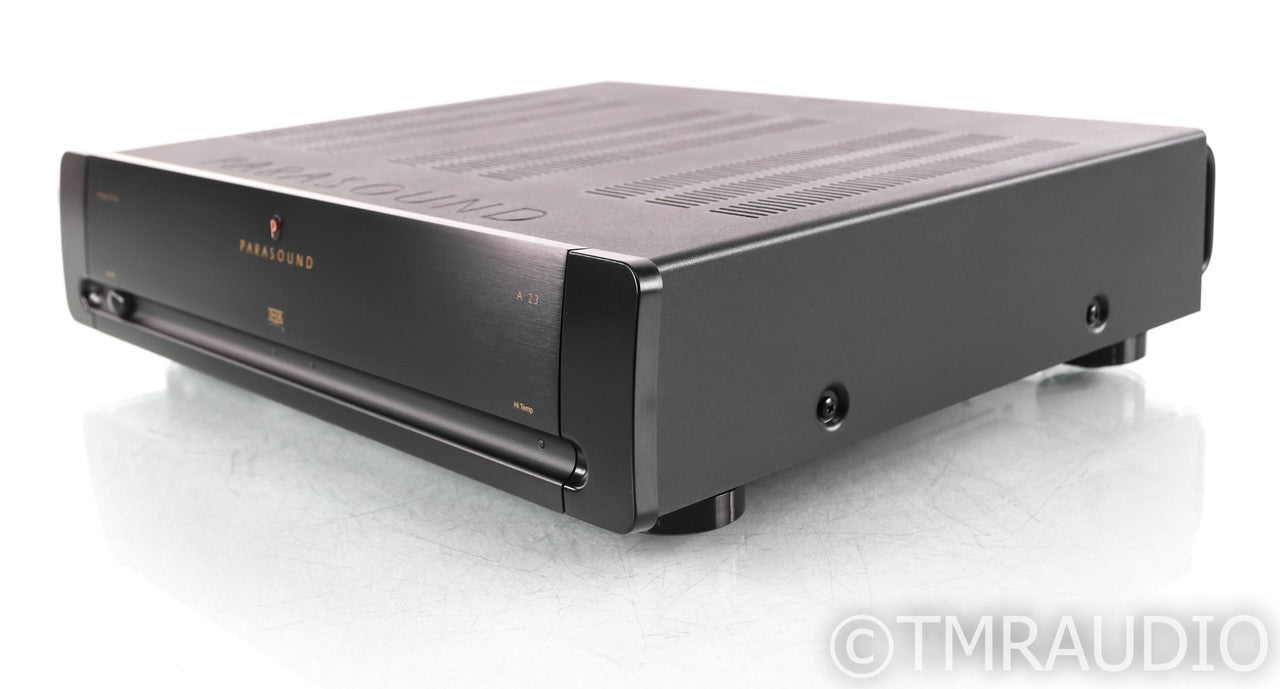 Parasound Halo A 23 Stereo Power Amplifier; A23; Black