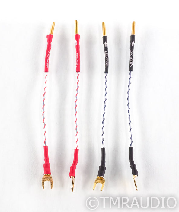 Nordost Norse Speaker Jumper Cables; 2 Pairs