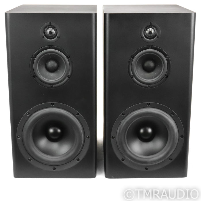 Selah Audio Vigore Bookshelf Speakers; Satin Black Pair