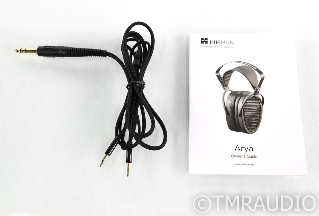 Hifiman Arya V3 Planar Magnetic Headphones; Black; Stealth Magnets Design