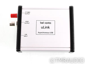 Bel Canto uLink Asynchronous USB Converter; U-Link; SPDIF