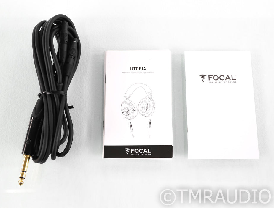 Focal Utopia Open Back Headphones; Black