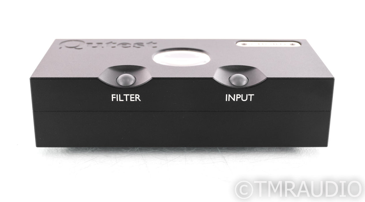 Chord Electronics Qutest DAC; USB; Black; D/A Converter
