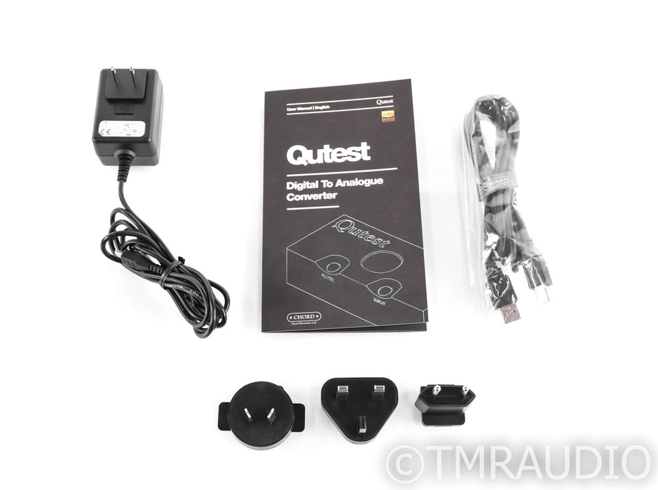Chord Electronics Qutest DAC; USB; Black; D/A Converter