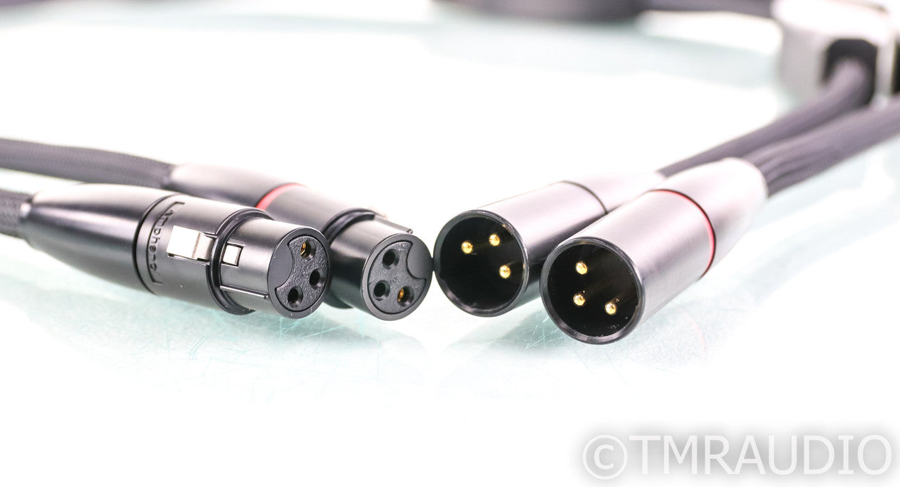 Transparent RBL1 Reference XLR Cables; 1m Pair Balanced Interconnects; HI Z