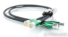 AudioQuest Earth XLR Cables; 1m Pair Balanced Interconnects; 72v DBS (Open Box)