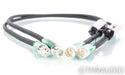 AudioQuest Earth XLR Cables; 1m Pair Balanced Interconnects; 72v DBS (Open Box)