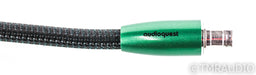 AudioQuest Earth XLR Cables; 1m Pair Balanced Interconnects; 72v DBS (Open Box)