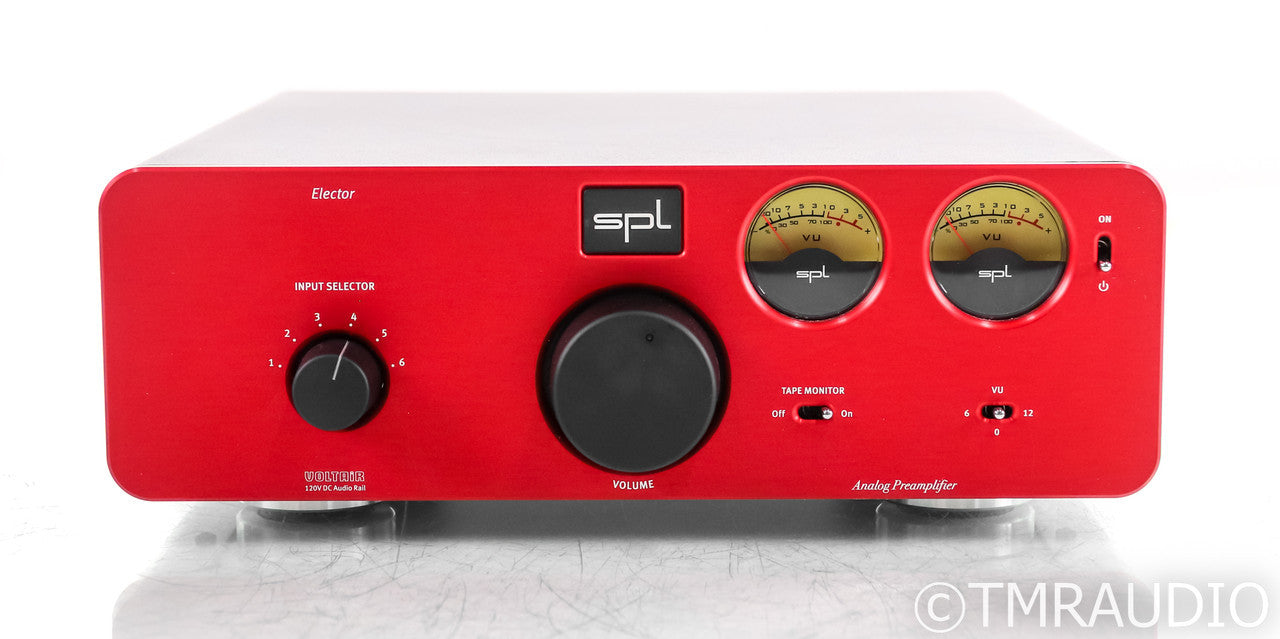 SPL Elector Stereo Analog Preamplifier; Red (Open Box)