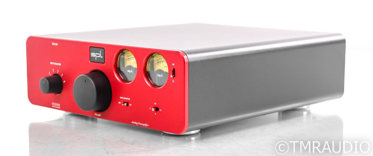 SPL Elector Stereo Analog Preamplifier; Red (Open Box)