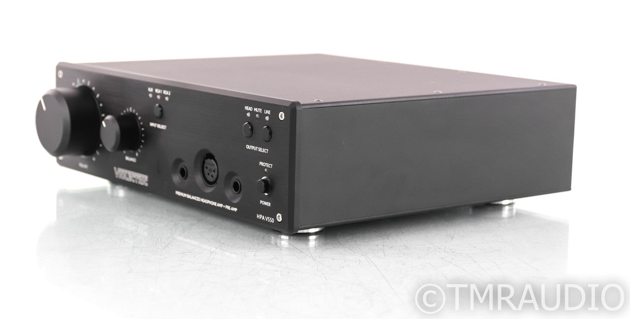 Violectric HPA V550 PRO Headphone Amplifier; Remote; Black; HPAV550