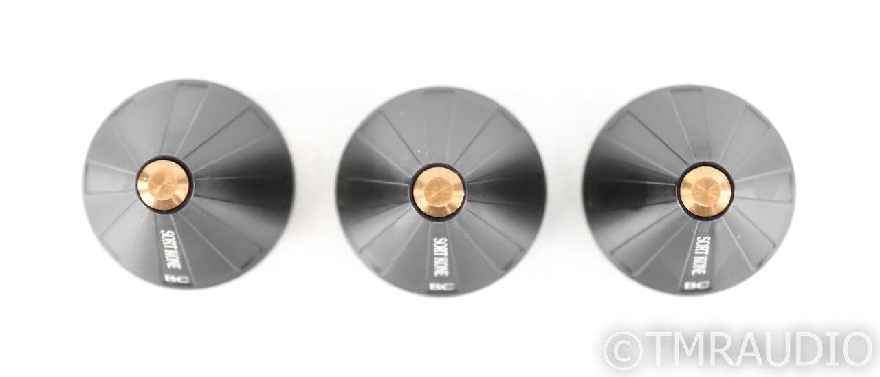 Nordost Sort Kone BC Isolation Footer; Set of 3; Bronze Ceramic