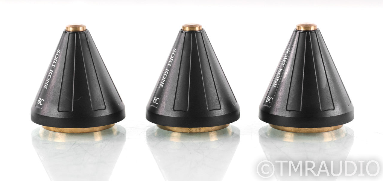 Nordost Sort Kone BC Isolation Footer; Set of 3; Bronze Ceramic