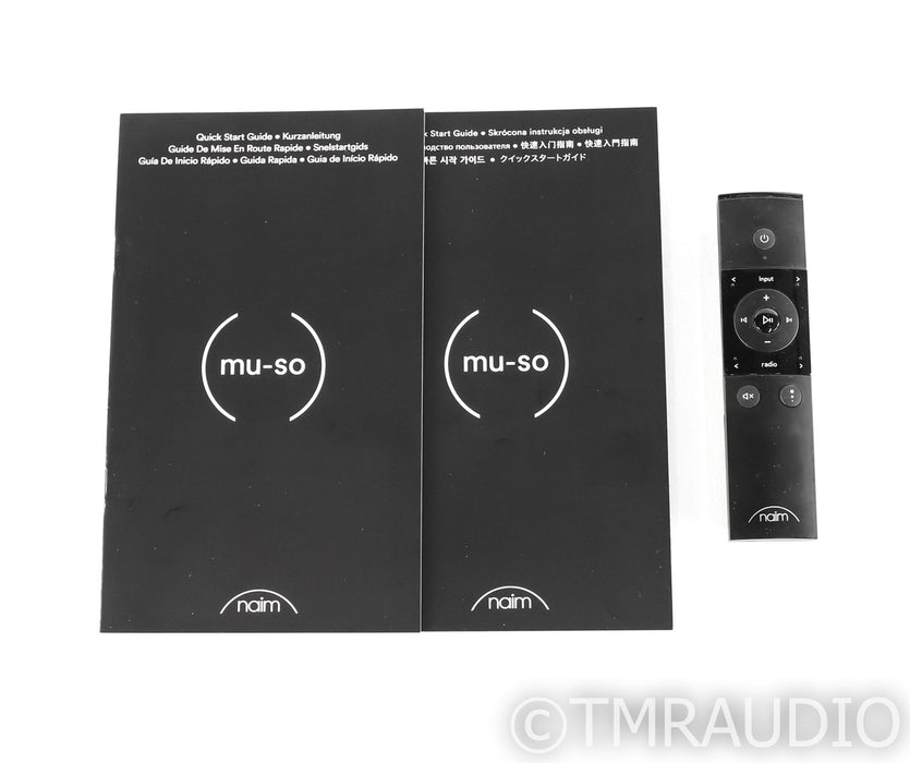 Naim Mu-So 1st Gen Wireless Network Speaker System; Silver; Remote