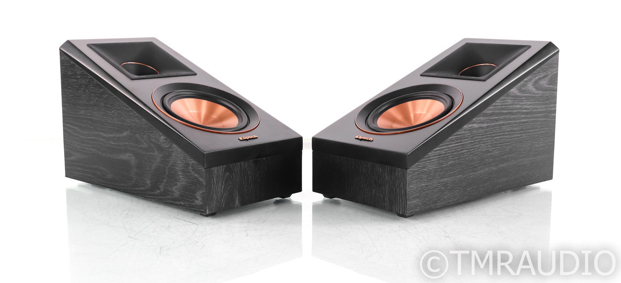 Klipsch RP-500SA Dolby Atmos Elevation / Surround Speakers; RP500SA; Ebony Pair