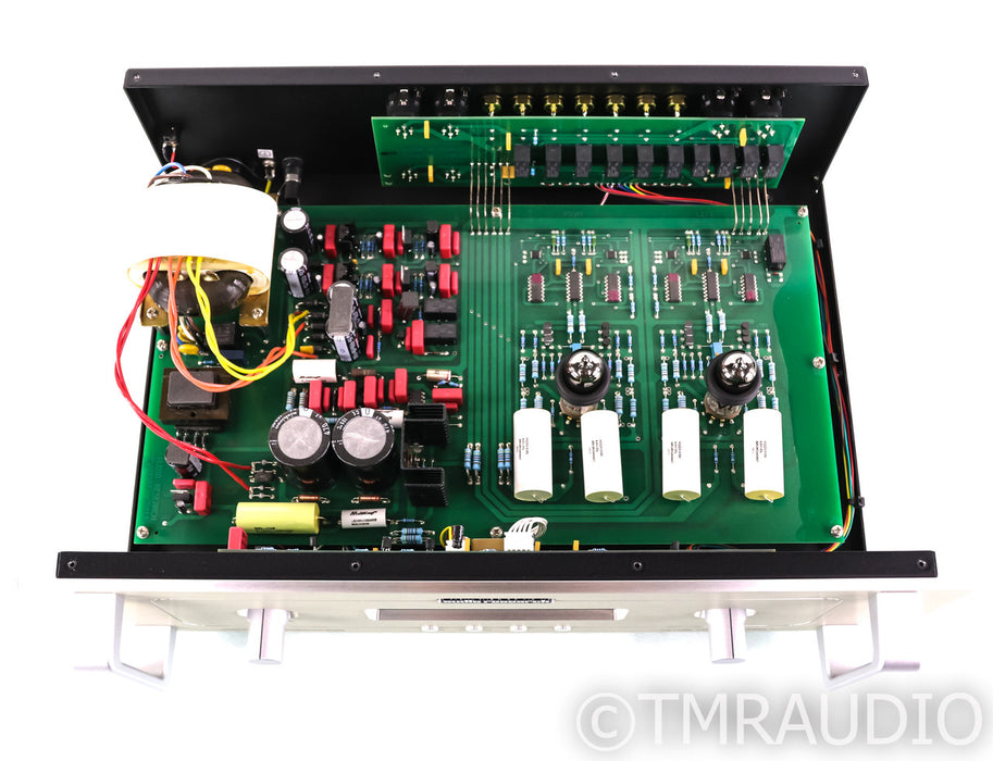 Audio Research LS17SE Stereo Tube Hybrid Preamplifier; LS-17 SE; Silver; Remote