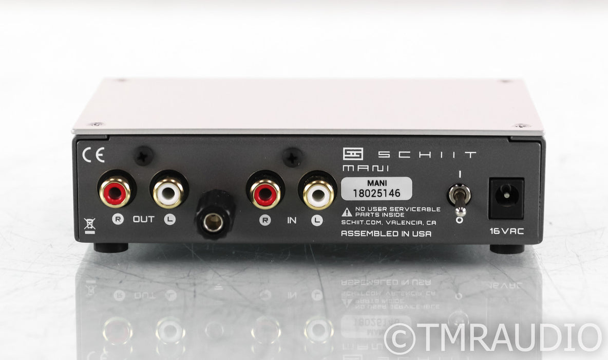 Schiit Mani MM / MC Phono Preamplifier; Silver