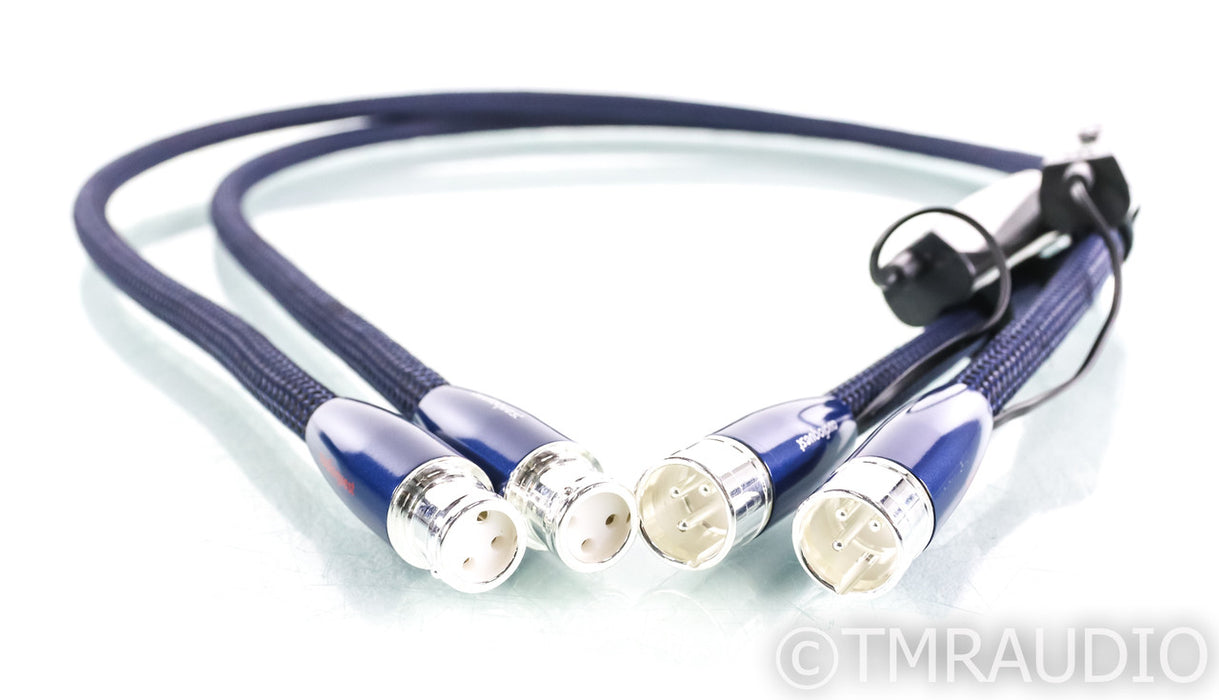 AudioQuest Water XLR Cables; 1m Pair Balanced Interconnects; 72v DBS (Open Box)
