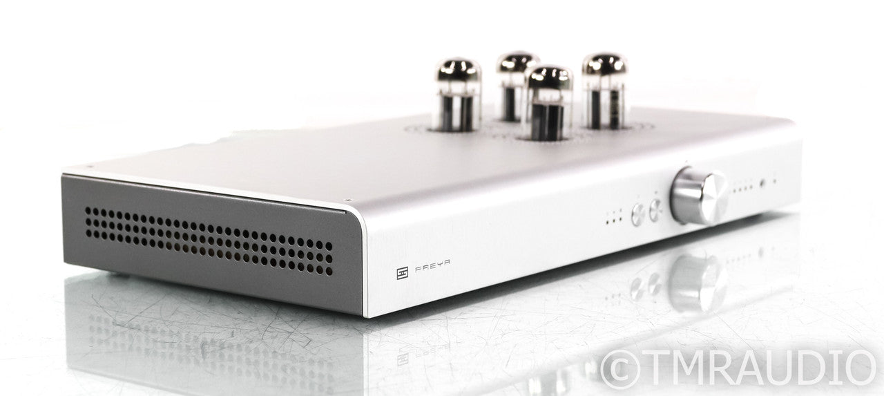 Schiit Freya Stereo Tube Preamplifier; Remote; Silver