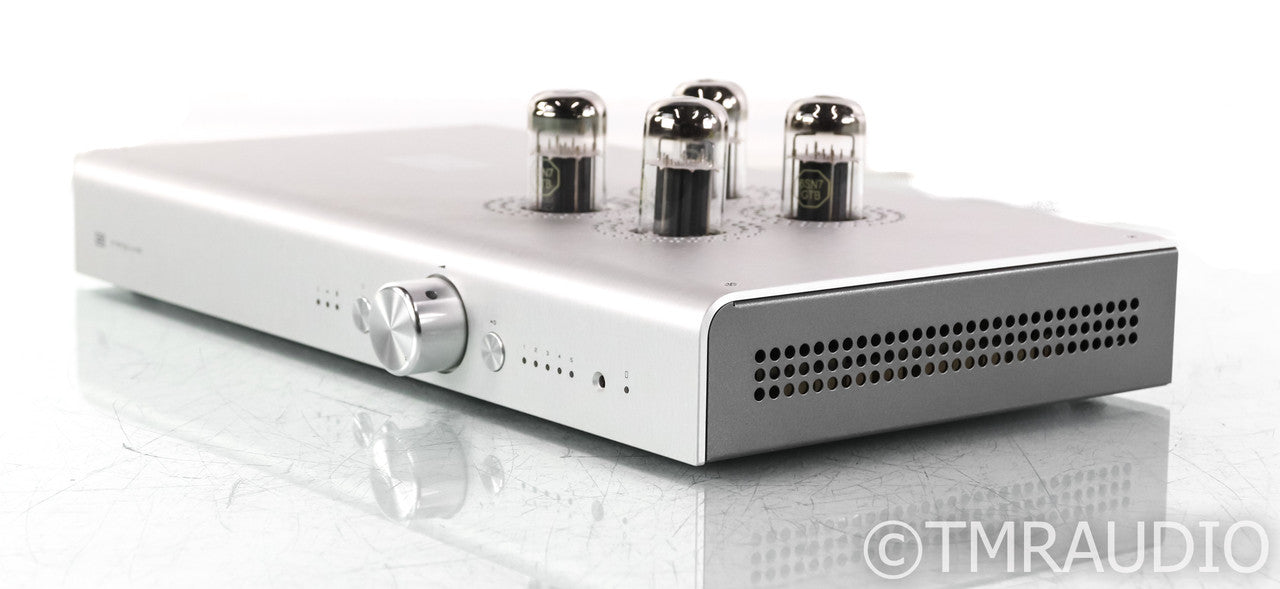 Schiit Freya Stereo Tube Preamplifier; Remote; Silver