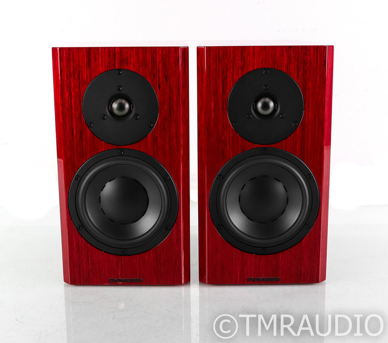 Dynaudio Special Forty Bookshelf Speakers; Red Birch Pair; 40th Anniversary