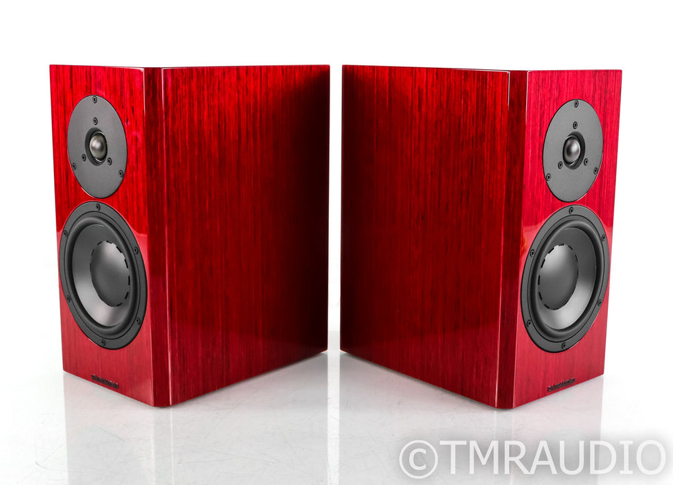 Dynaudio Special Forty Bookshelf Speakers; Red Birch Pair; 40th Anniversary