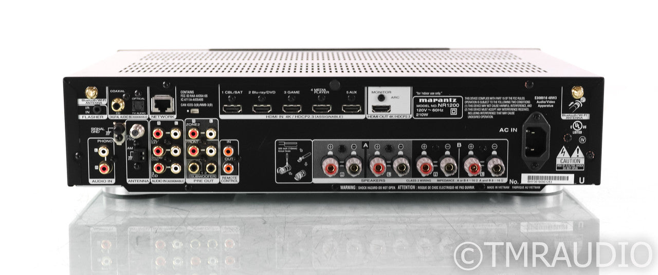 Marantz NR 1200 Wireless Network Receiver; NR1200; Remote; Bluetooth