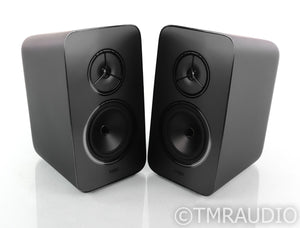 Rega Kyte Bookshelf Speakers; Black Pair (Open Box)