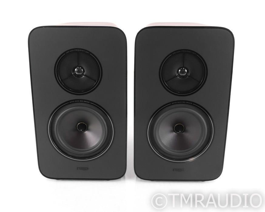 Rega Kyte Bookshelf Speakers; Black Pair (Open Box)