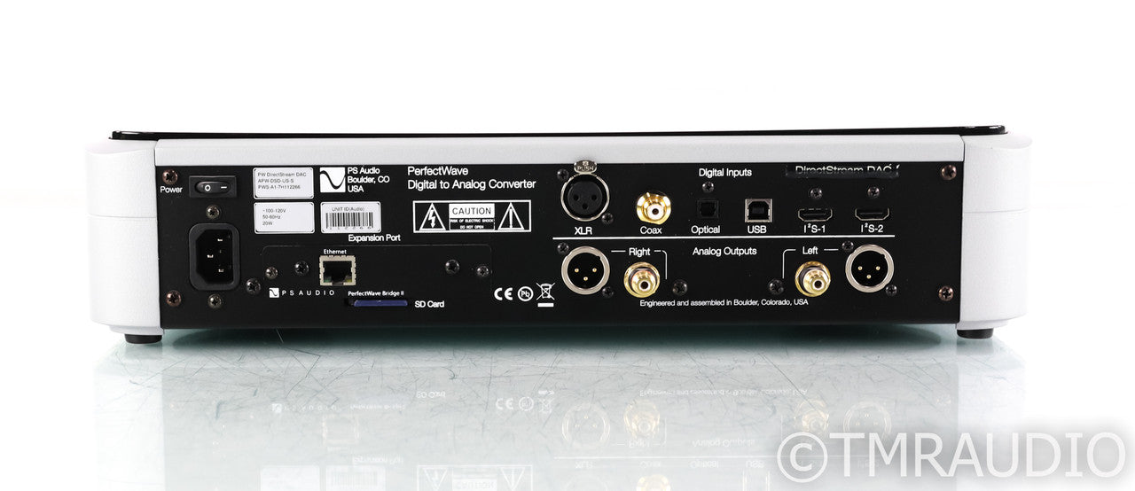 PS Audio PerfectWave DirectStream DAC; Remote; Silver; DSD; Bridge II
