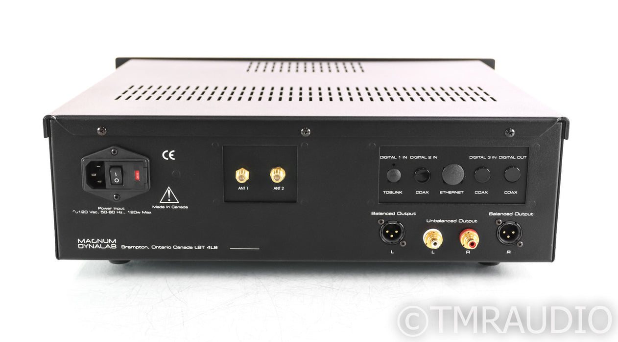 Magnum Dynalab MD108T FM Tuner; MD-108 Triode; Black; Remote