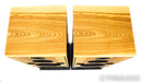 Harbeth M40.2 Floorstanding Speakers; 40th Anniversary; Olive Pair w/ Stands