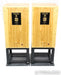Harbeth M40.2 Floorstanding Speakers; 40th Anniversary; Olive Pair w/ Stands