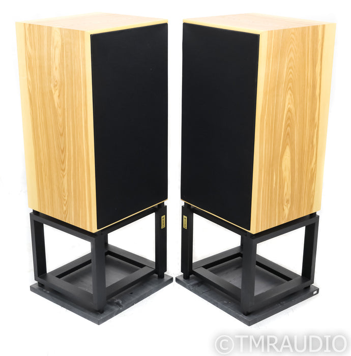 Harbeth M40.2 Floorstanding Speakers; 40th Anniversary; Olive Pair w/ Stands