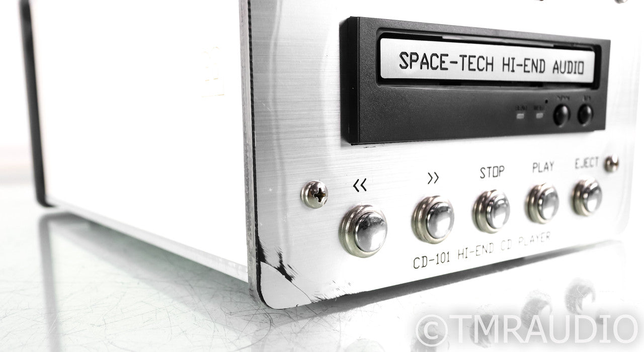 Space-Tech Laboratory CD-101 CD Player; CD101; Silver; Remote