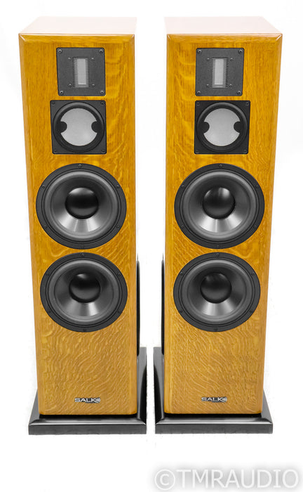 Salk Sound SoundScape 8 Floorstanding Speakers; SS 8; White Oak Pair