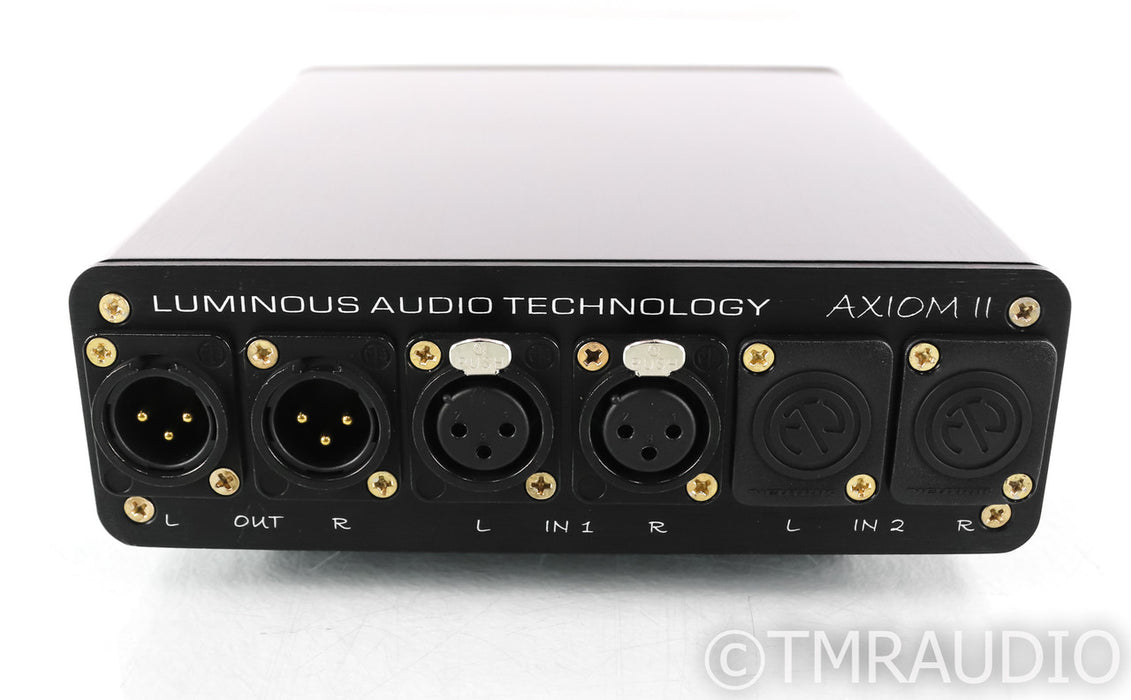 Luminous Audio Technology Axiom II Walker Passive Stereo Preamplifier; Balanced