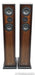 Salk Sound SongTower Floorstanding Speakers; Curly Walnut Pair w/ Burst Edges