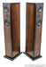 Salk Sound SongTower Floorstanding Speakers; Curly Walnut Pair w/ Burst Edges