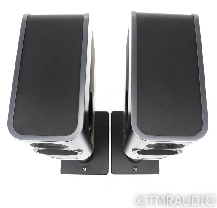 Kii Audio Three Powered Bookshelf Speakers; Graphite Pair; Kii Control; Remote