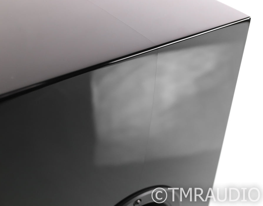 Kef R300 Bookshelf Speakers; R-300; Piano Black Pair