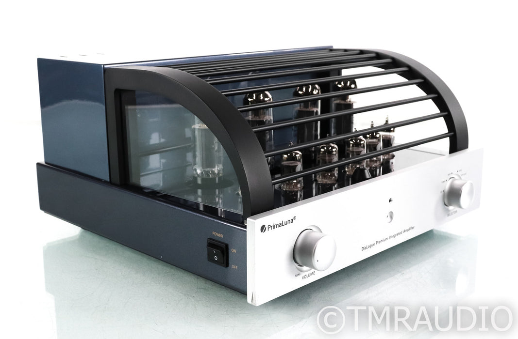 PrimaLuna DiaLogue Premium Stereo Tube Integrated Amplifier; Silver; Remote