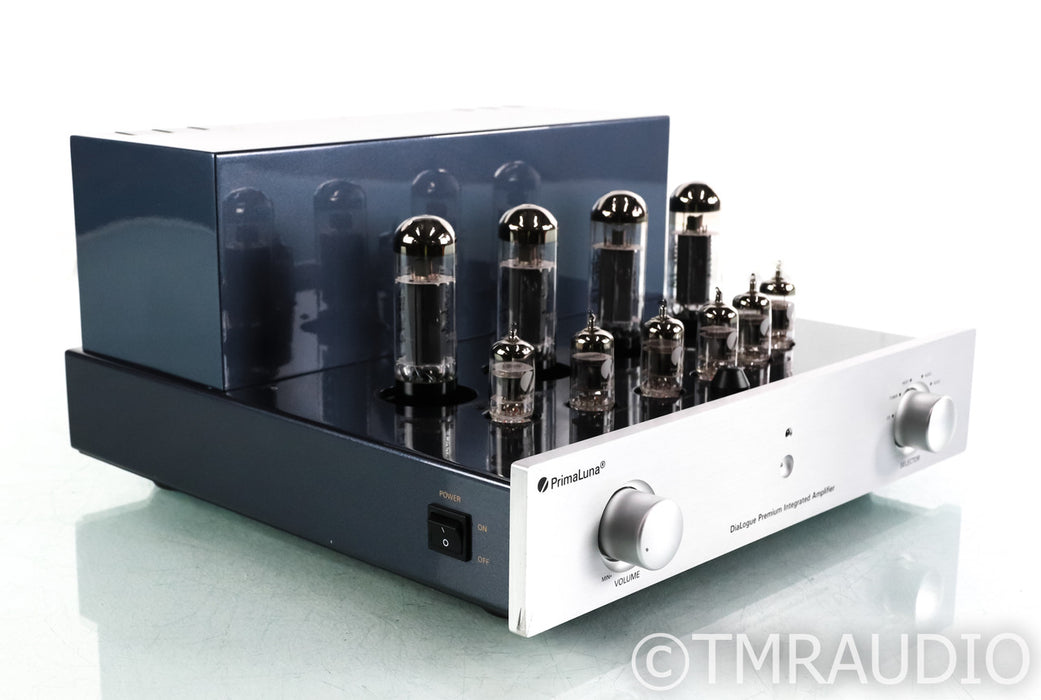 PrimaLuna DiaLogue Premium Stereo Tube Integrated Amplifier; Silver; Remote