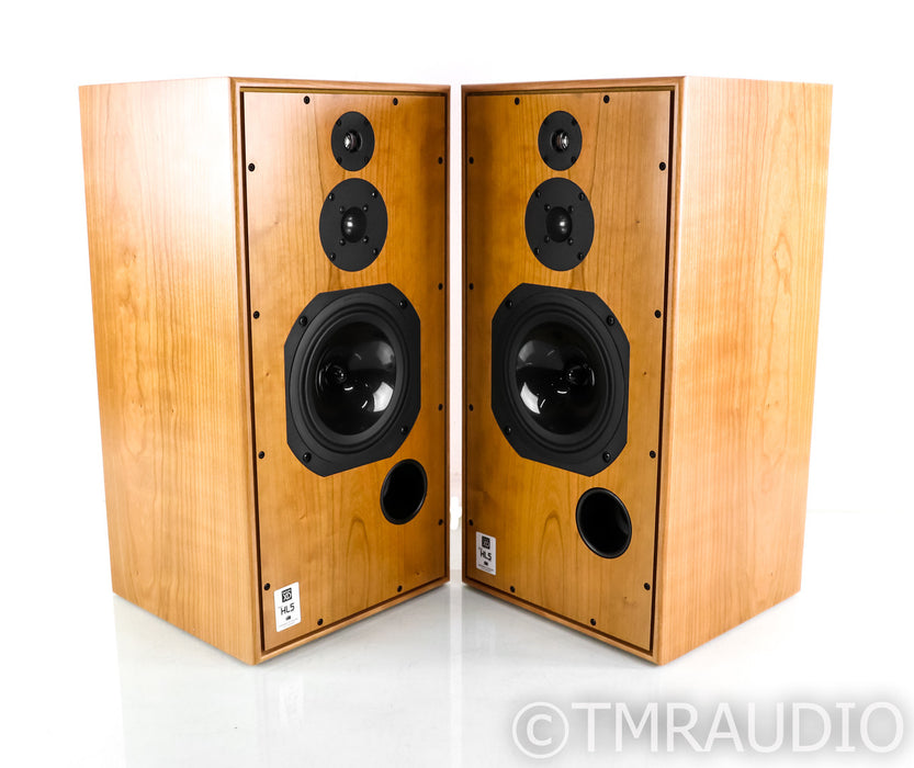 Harbeth Super HL5 Plus Bookshelf Speakers; Cherry Pair