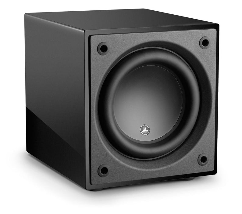 JL Audio Dominion D110 10" Powered Subwoofer; Gloss Black (New)